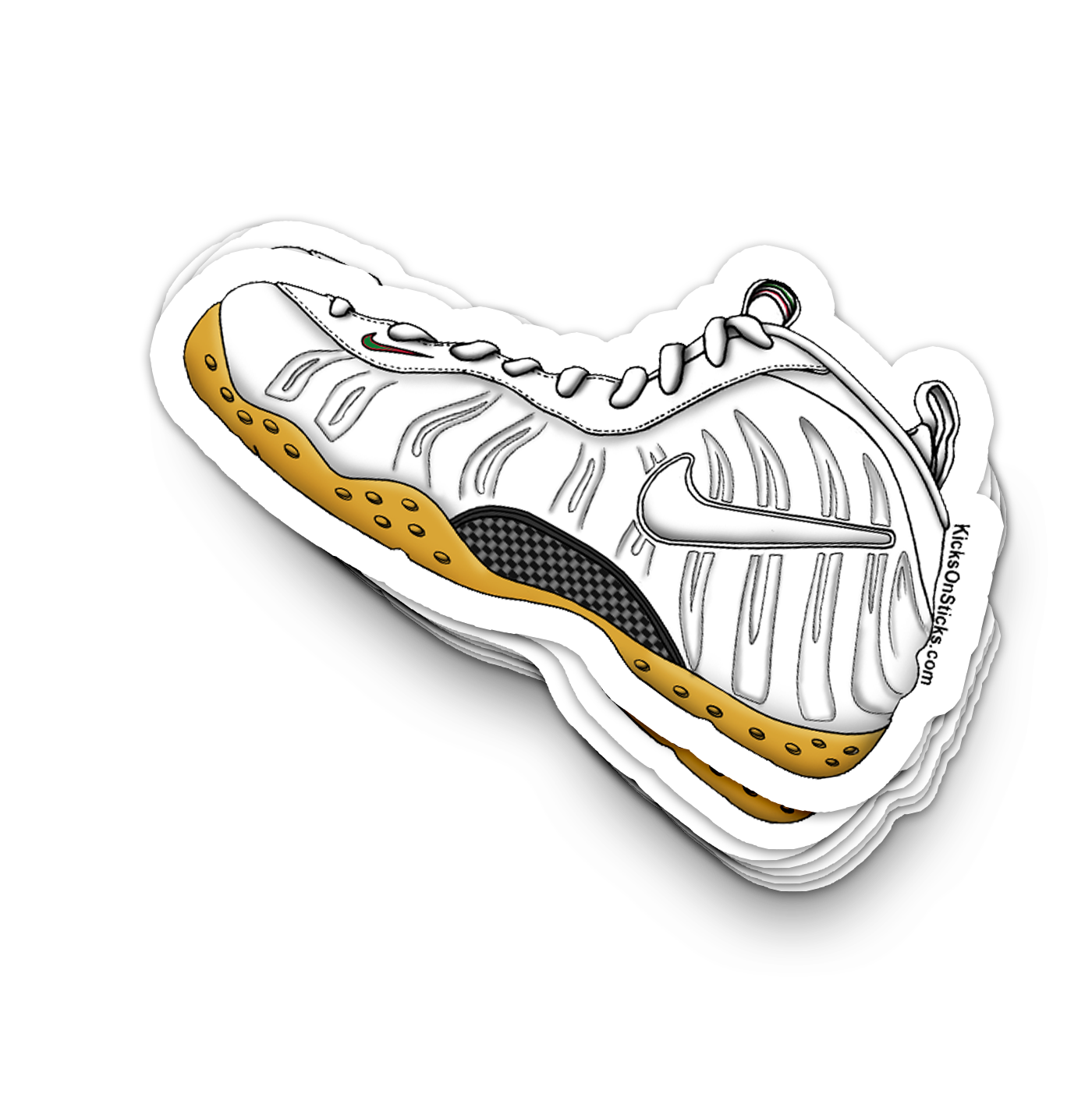 Foamposite Pro "Gucci" Sneaker Sticker