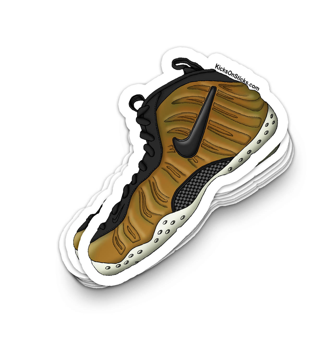 Foamposite Pro "Gym Green" Sneaker Sticker