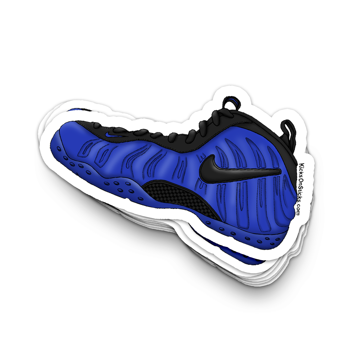 Foamposite Pro "Hyper Cobalt" Sneaker Sticker