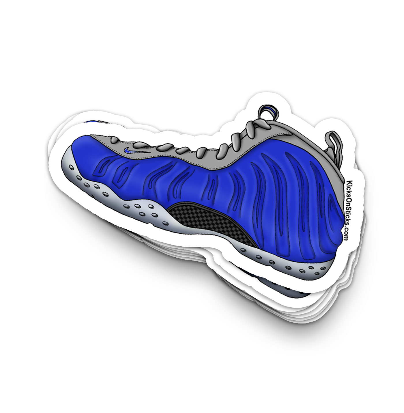 Foamposite "Sport Royal" Sneaker Sticker