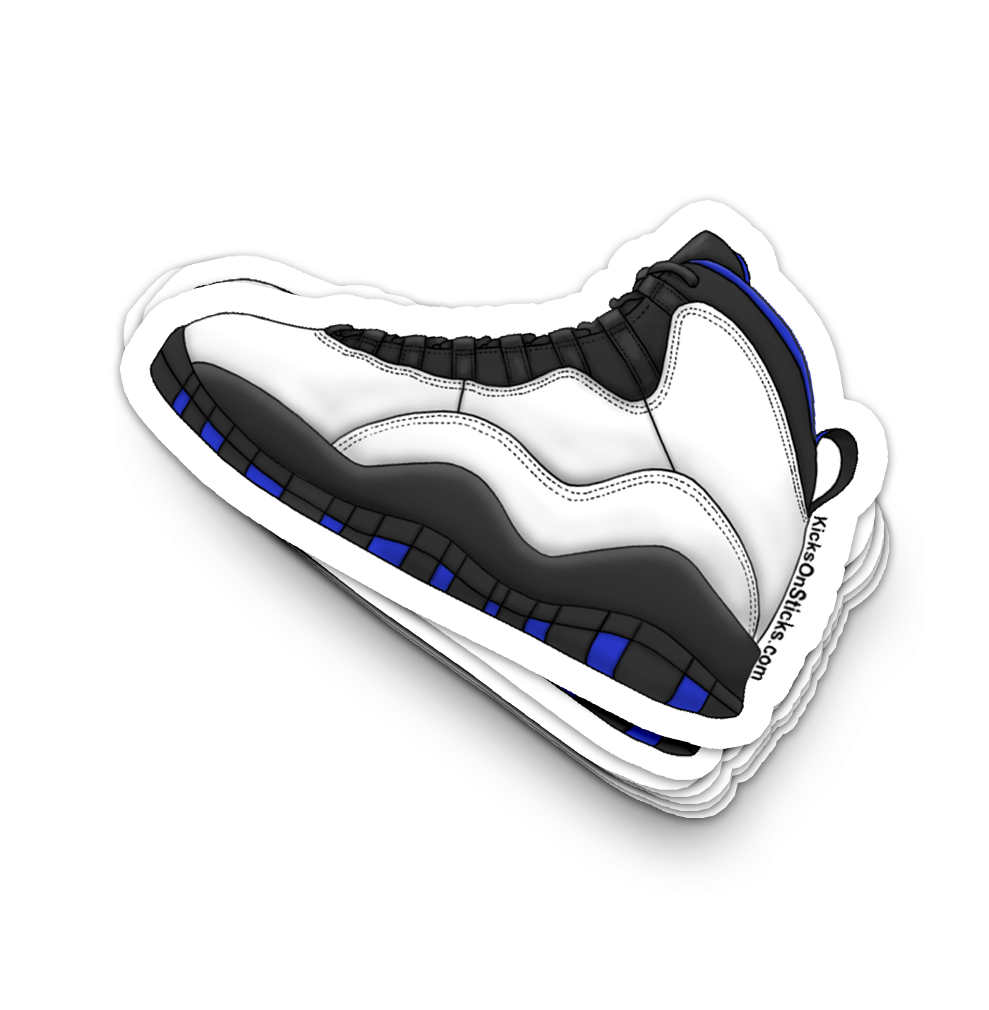 Jordan 10 "Orlando" Sneaker Sticker
