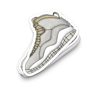 Jordan 10 "Solefly" Sneaker Sticker