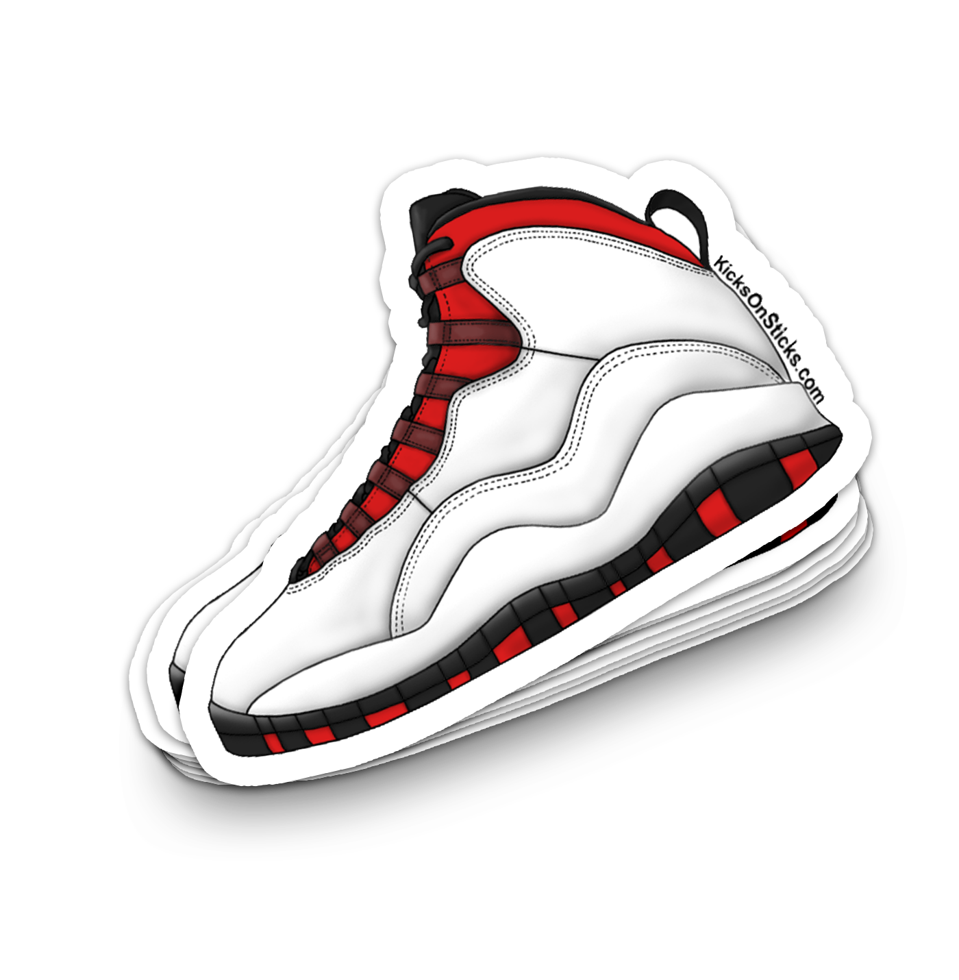 Jordan 10 "Westbrook" Sneaker Sticker