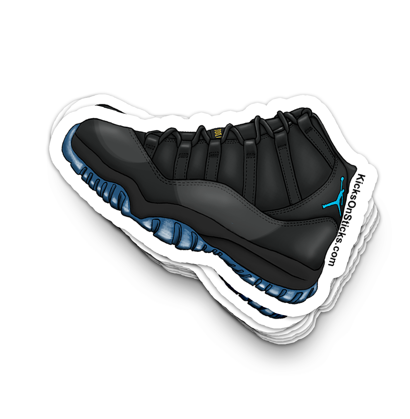 Jordan 11 "Gamma" Sneaker Sticker