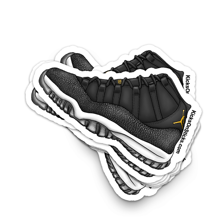 Jordan 11 "Heiress Stingray" Sneaker Sticker