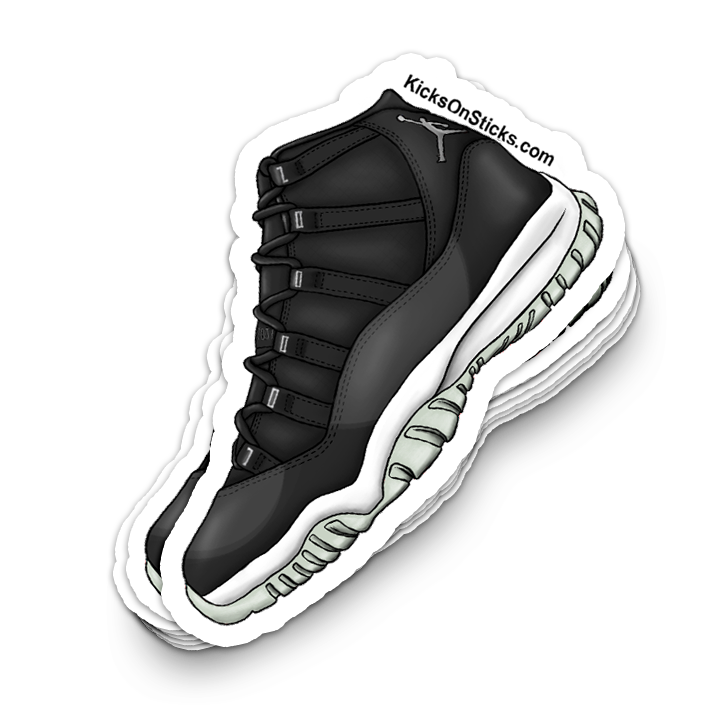 Jordan 11 "Jubilee" Sneaker Sticker