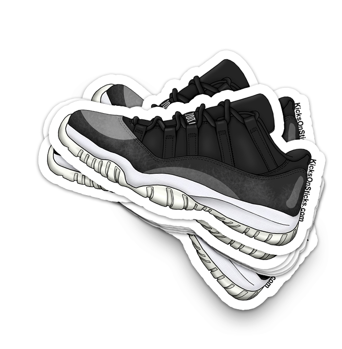Jordan 11 Low "Baron" Sneaker Sticker