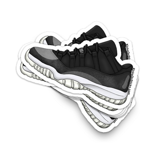 Jordan 11 Low "Baron" Sneaker Sticker