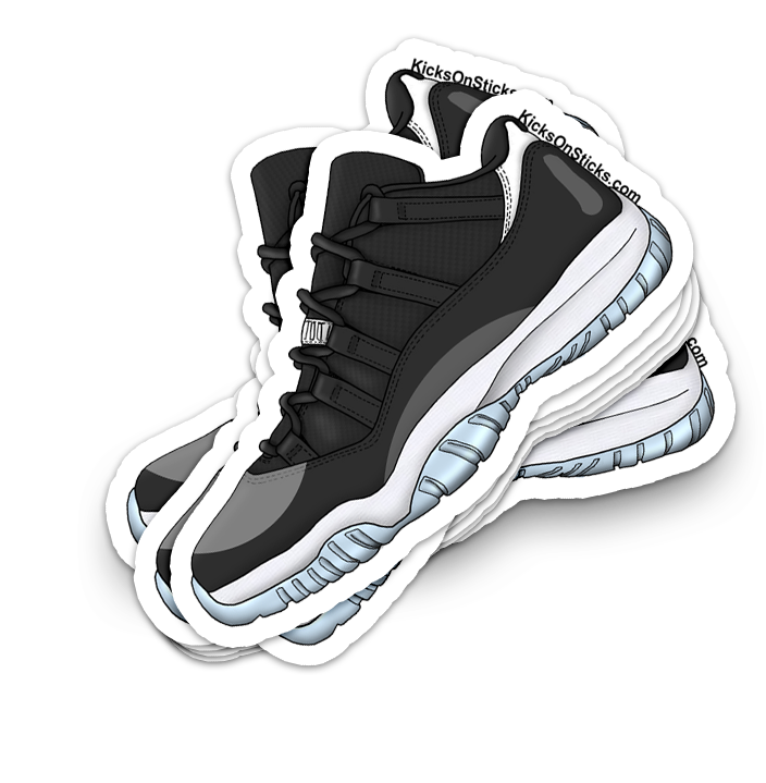 Jordan 11 Low "Infrared" Sneaker Sticker