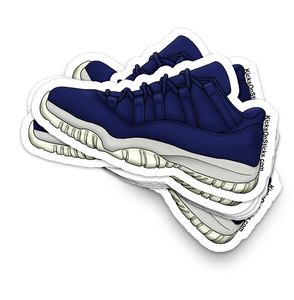 Jordan 11 Low "Jeter" Sneaker Sticker
