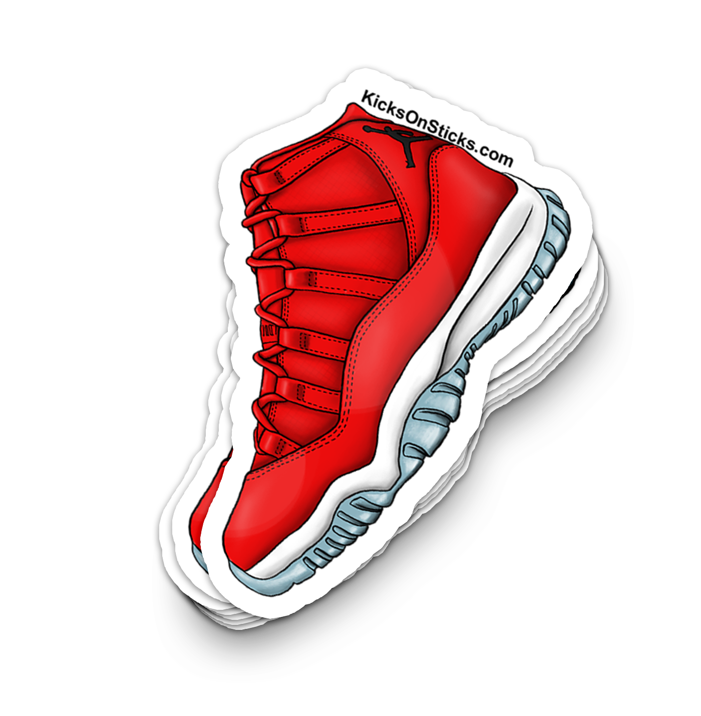 Jordan 11 "Win 96" Sneaker Sticker