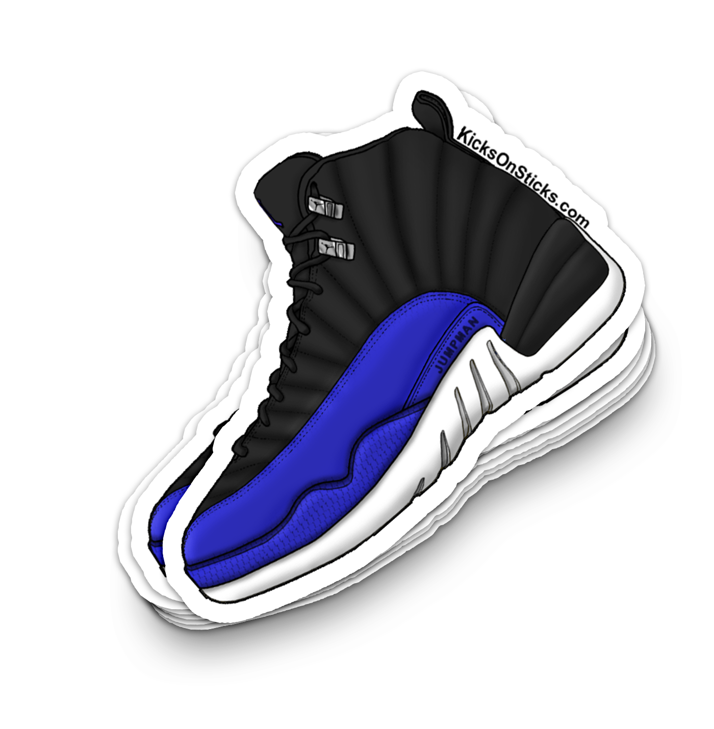 Jordan 12 "Hyper Royal" Sneaker Sticker