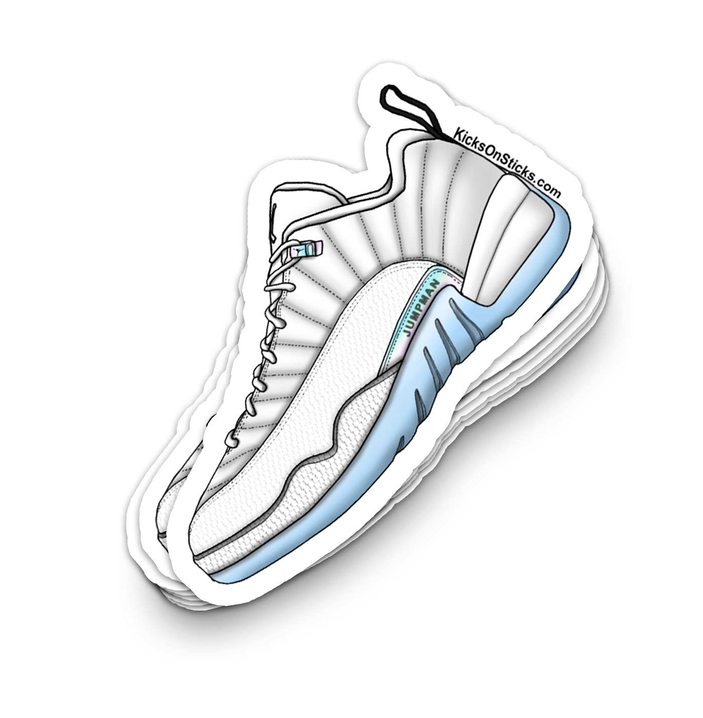 Jordan 12 Low "Easter" Sneaker Sticker