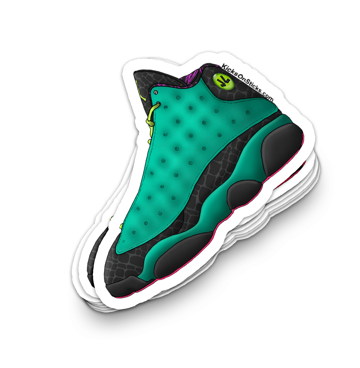 Jordan 13 "Doernbecher" Sneaker Sticker