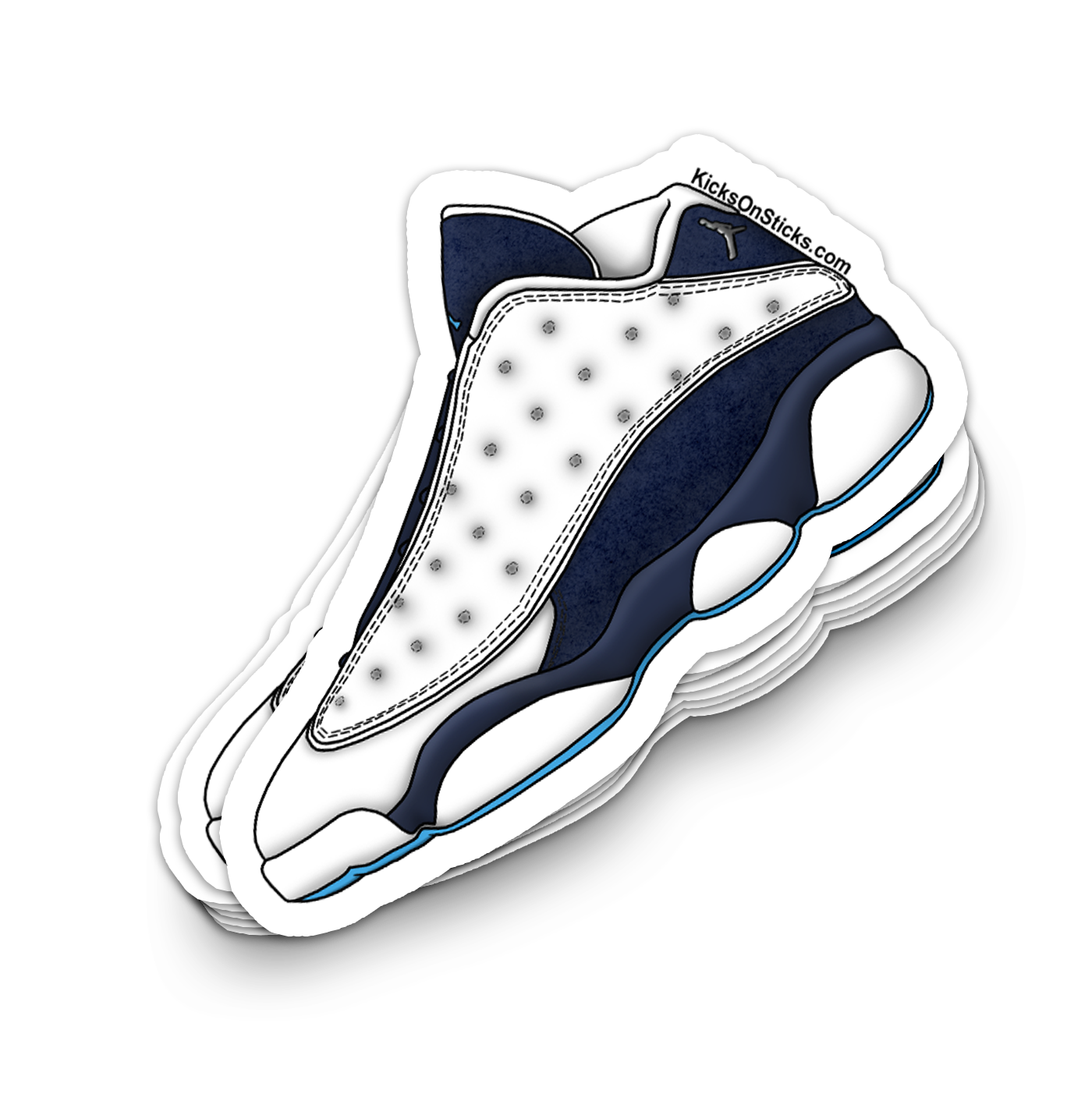 Jordan 13 Low "Hornets" Sneaker Sticker