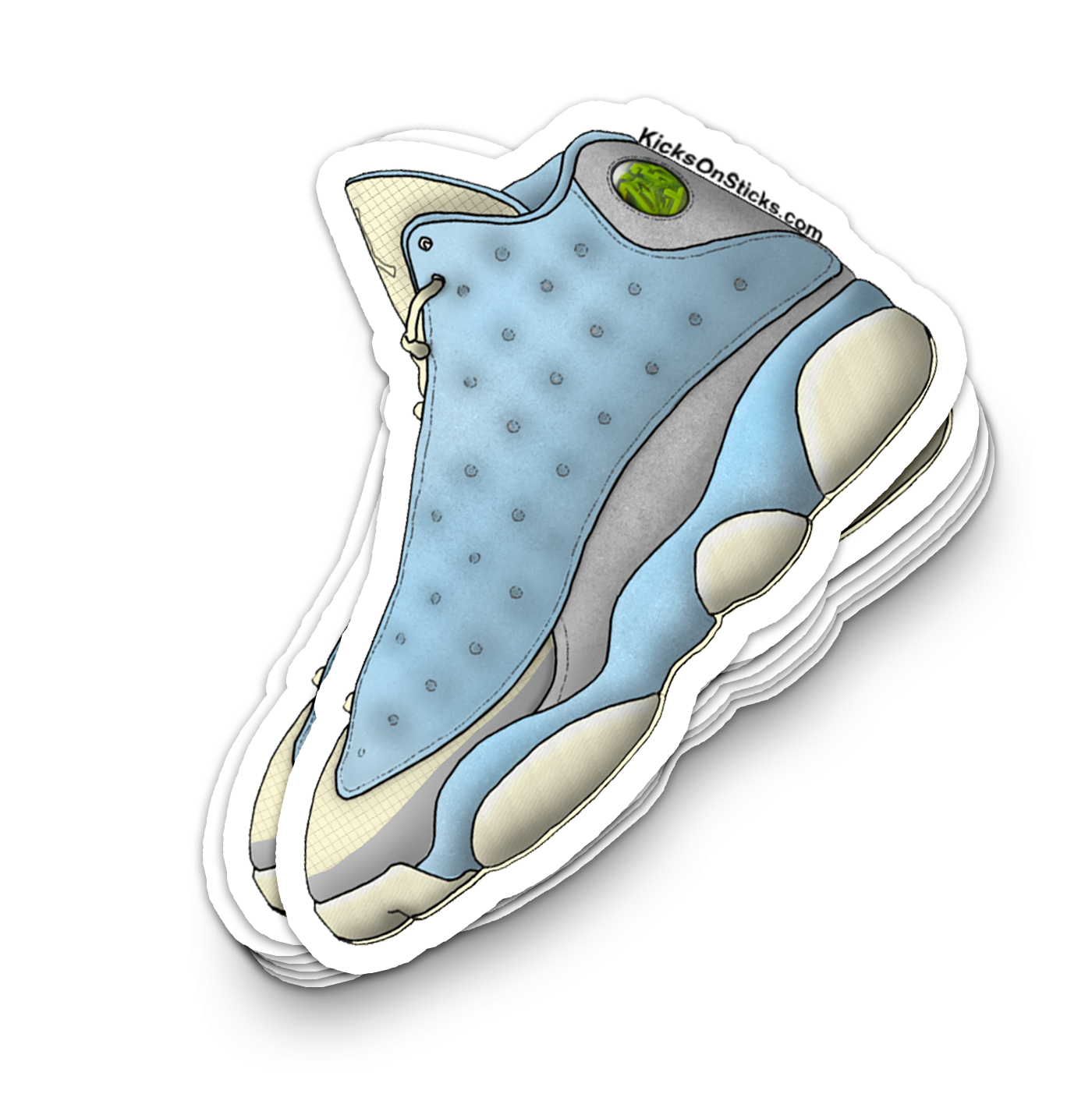 Jordan 13 "Solely" Sneaker Sticker