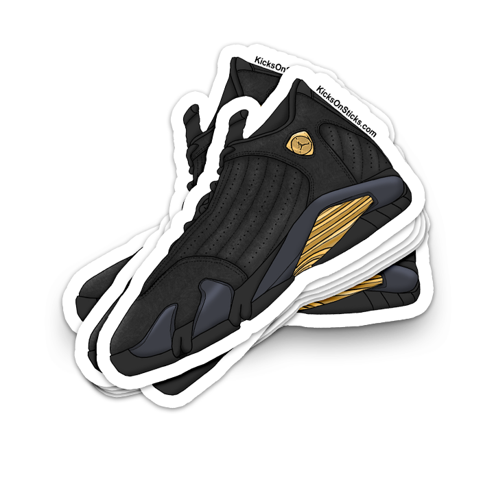 Jordan 14 "DMP" Sneaker Sticker