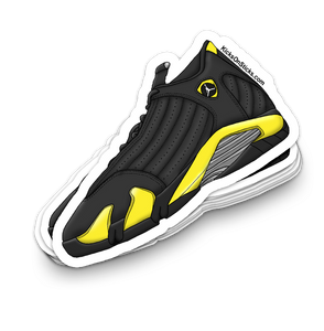 Jordan 14 "Thunder" Sneaker Sticker