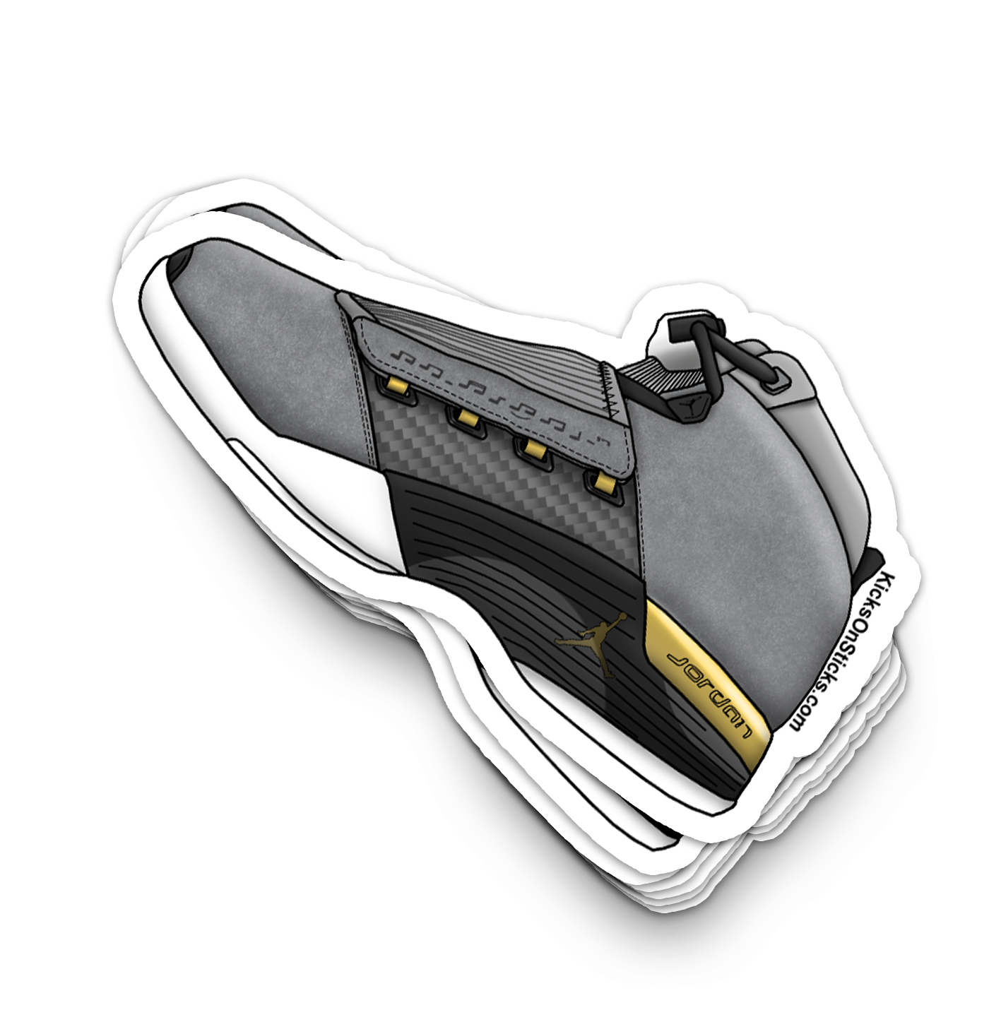 Jordan 17 "Trophy Room" Sneaker Sticker