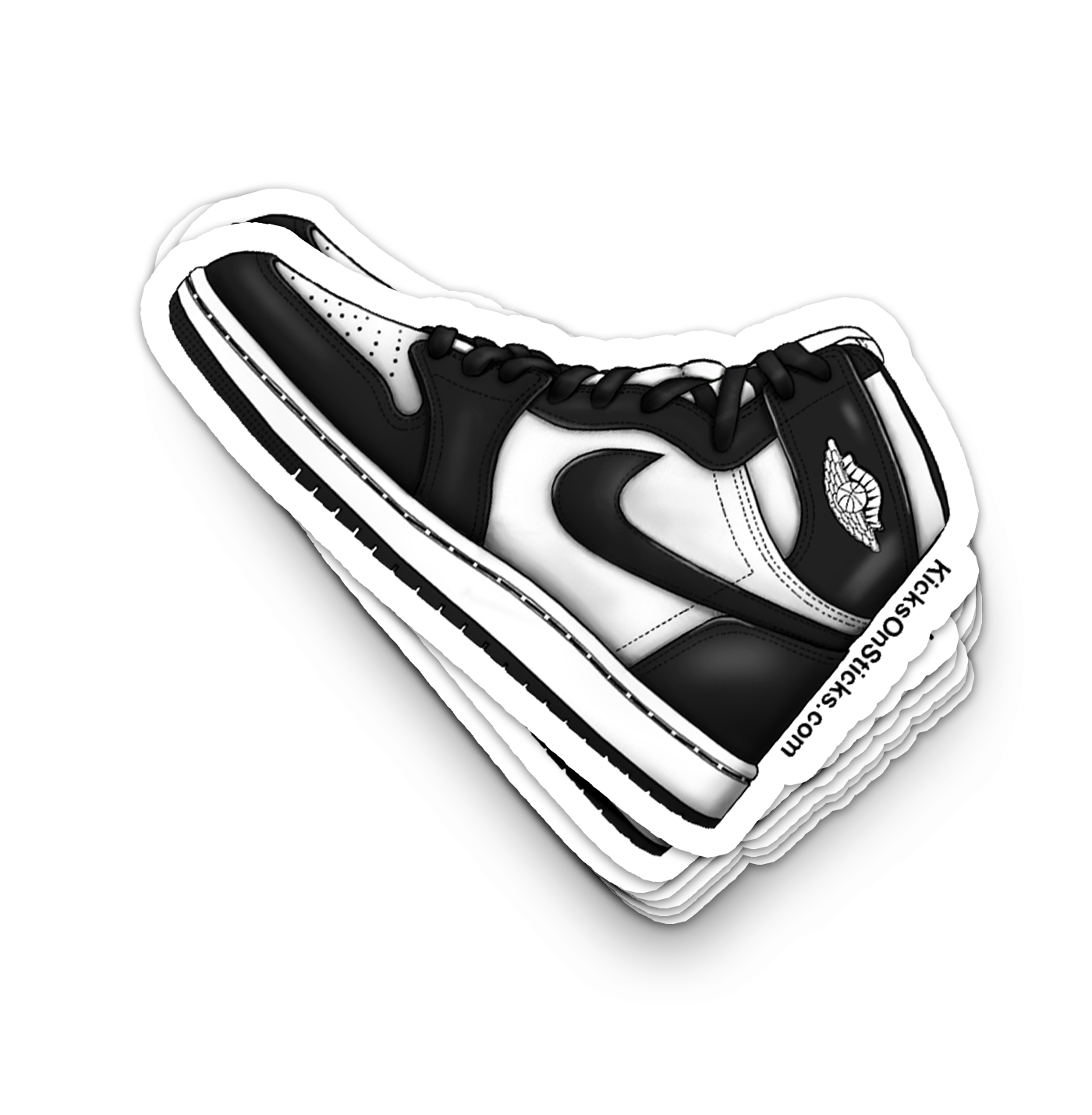 Jordan 1 "85 Black White" Sneaker Sticker