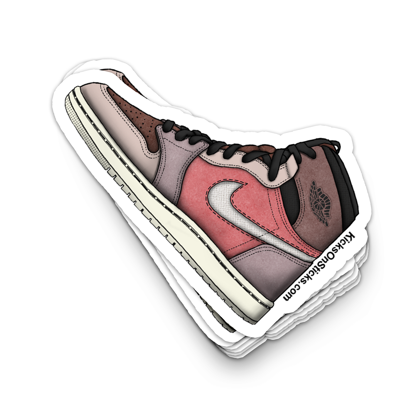 Jordan 1 CMFT "Canyon Rust" Sneaker Sticker