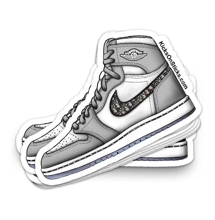 Jordan 1 "Dior" Sneaker Sticker