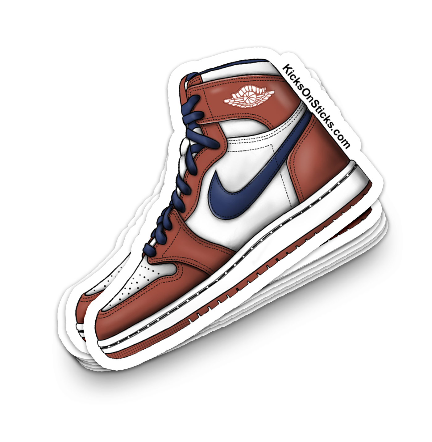 Jordan 1 "Eastside Golf" Sneaker Sticker