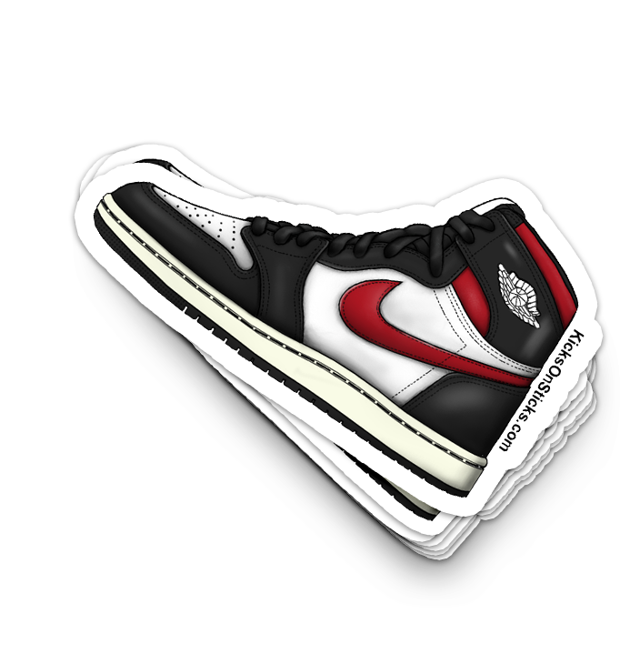 Jordan 1 "Gym Red" Sneaker Sticker