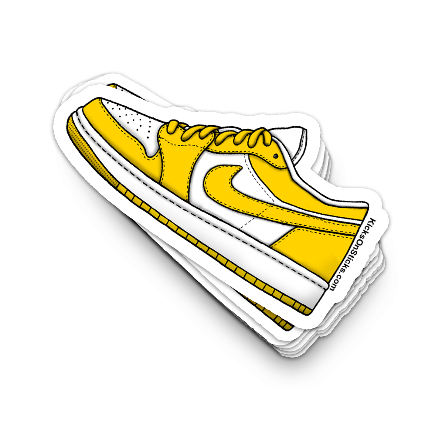 Jordan 1 Low "Pollen" Sneaker Sticker