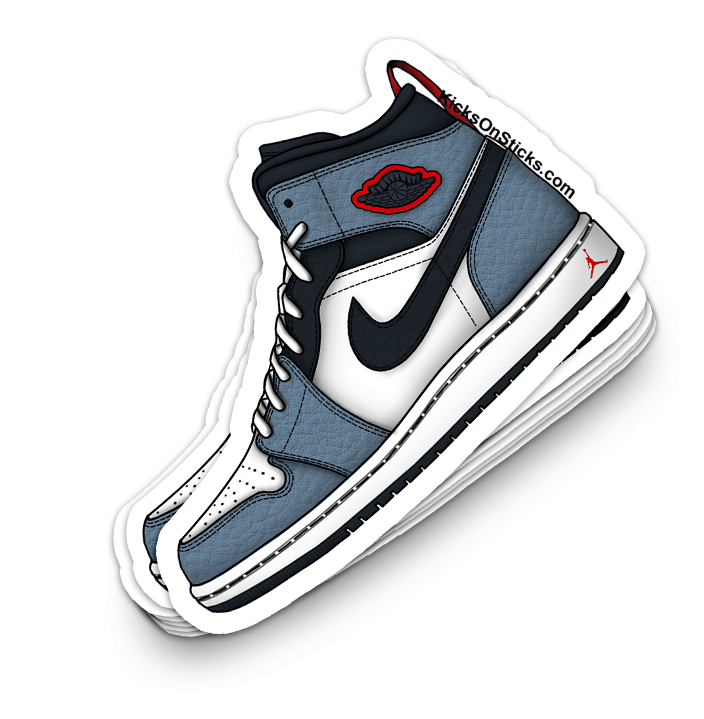 Jordan 1 Mid "Facetasm" Sneaker Sticker