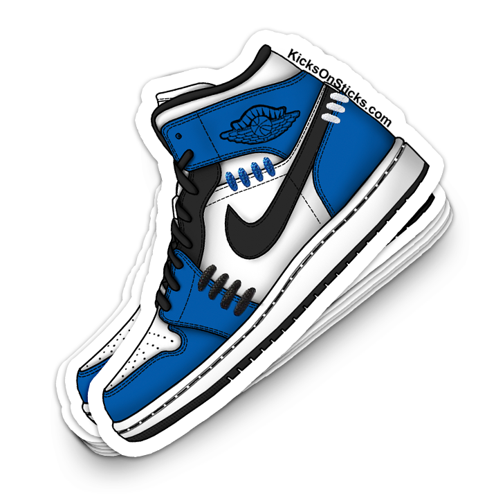 Jordan 1 Mid "Sisterhood" Sneaker Sticker
