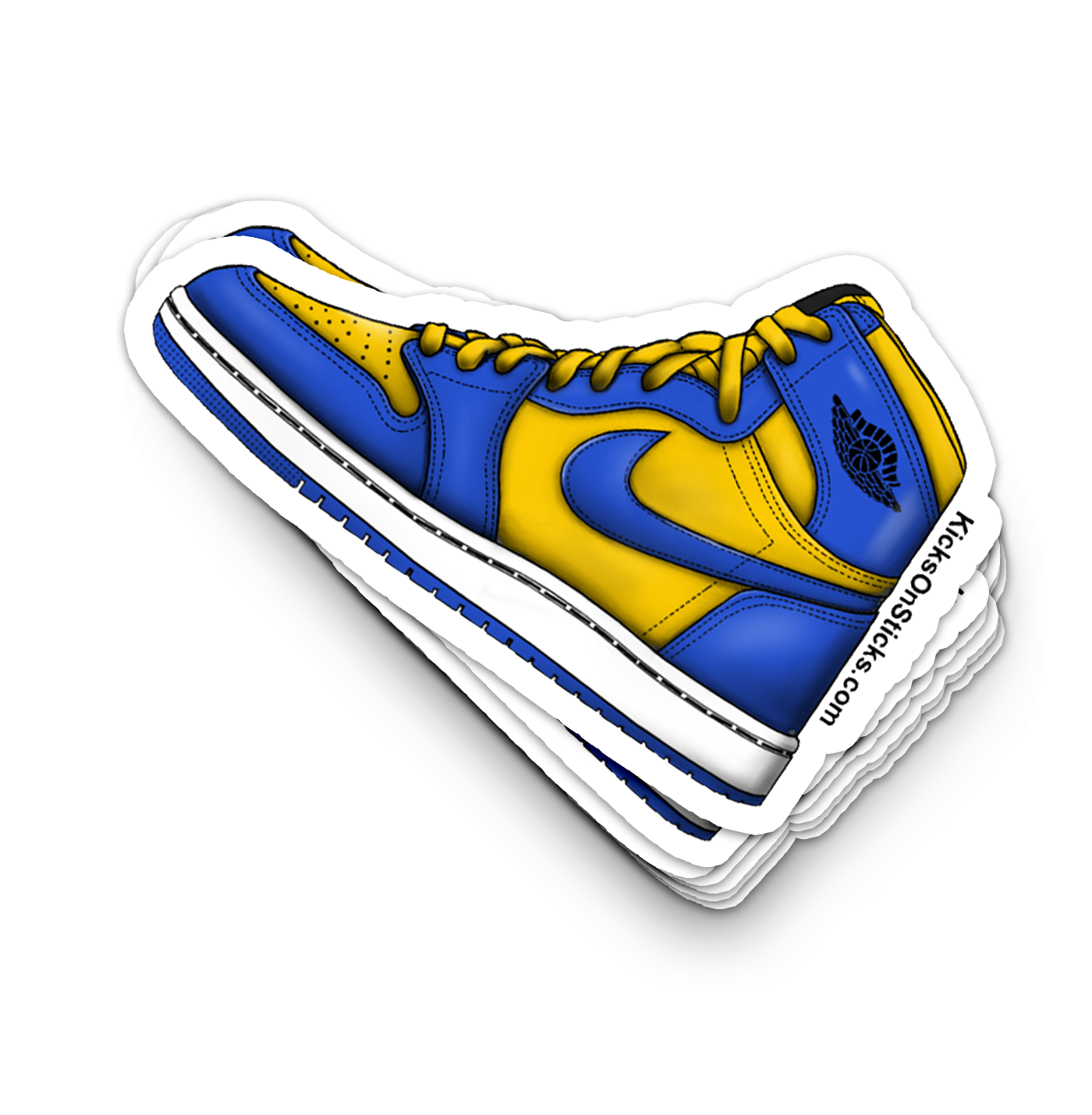 Jordan 1 "Reverse Laney" Sneaker Sticker