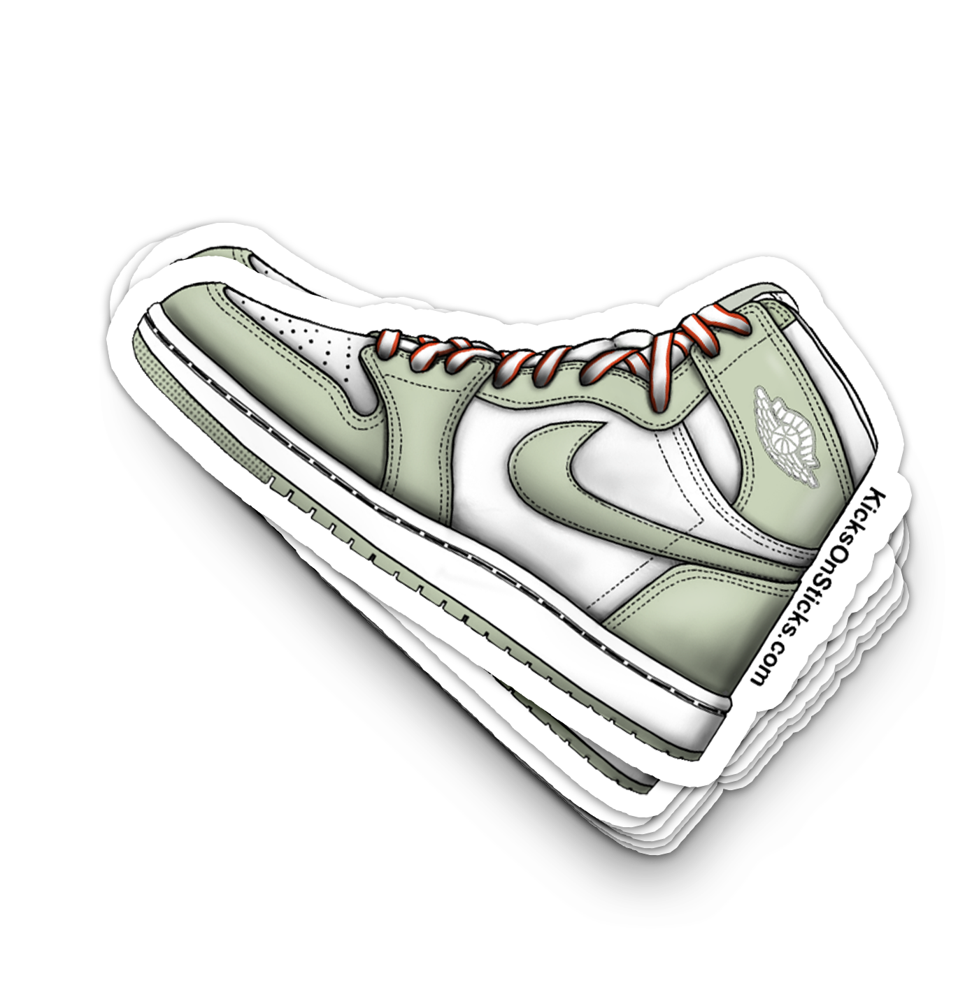 Jordan 1 "Seafoam" Sneaker Sticker