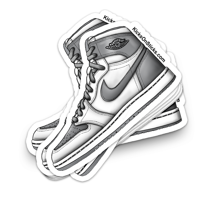 Jordan 1 "Stealth" Sneaker Sticker