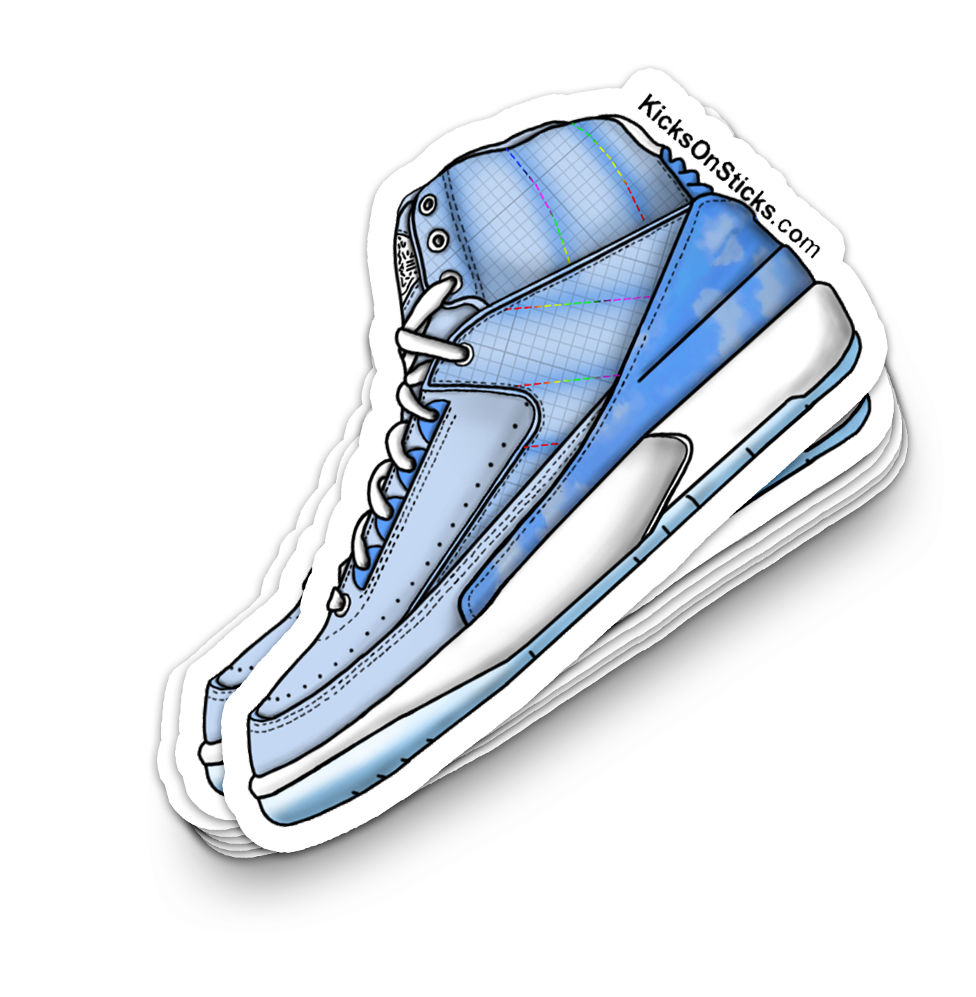 Jordan 2 "Balvin" Sneaker Sticker