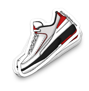 Jordan 2 Low "Chicago" Sneaker Sticker