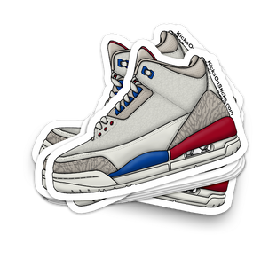Jordan 3 "International Flight" Sneaker Sticker