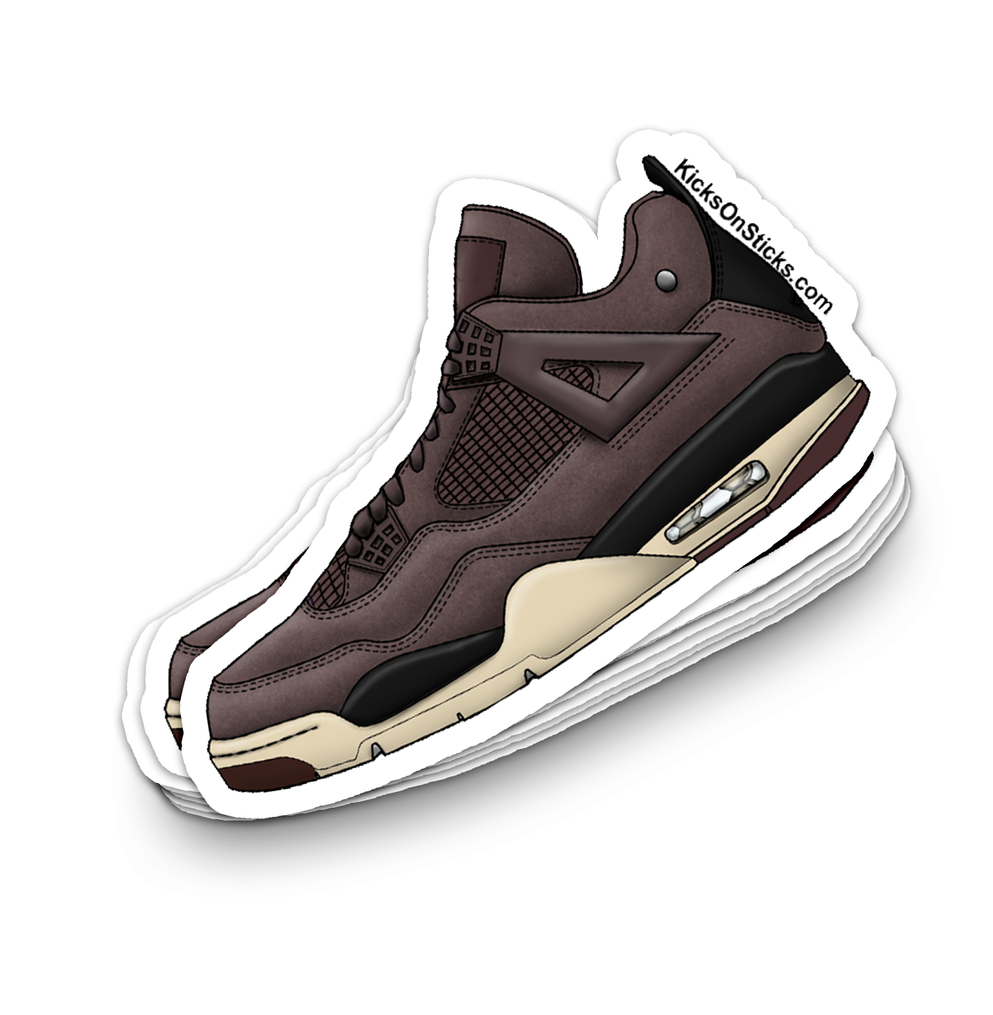 Jordan 4 "A Ma Maniere" Sneaker Sticker