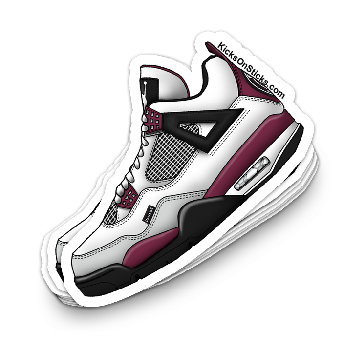 Jordan 4 "PSG" Sneaker Sticker