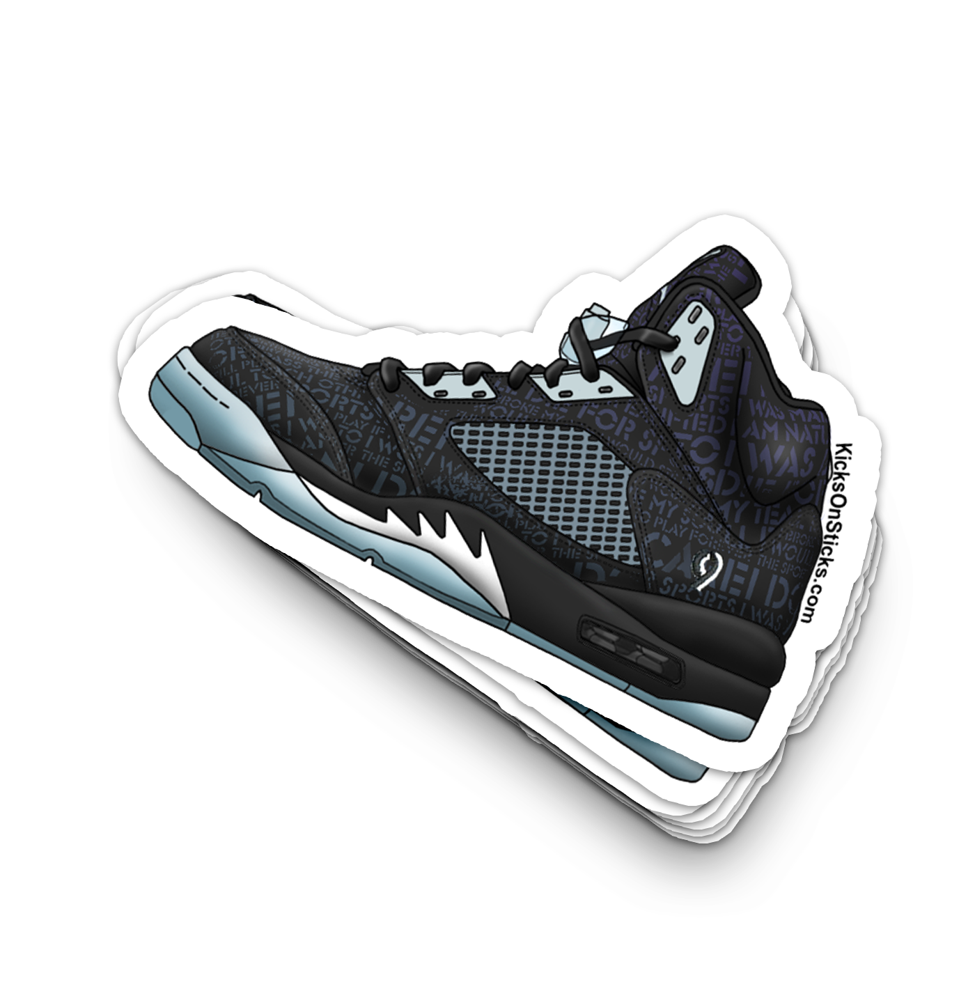 Jordan 5 "Doernbecher" Sneaker Sticker