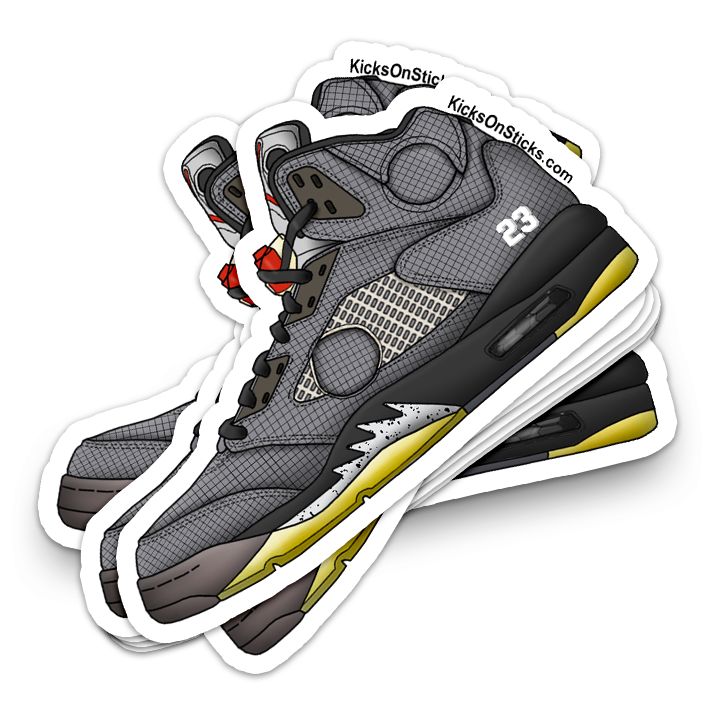 air jordan 5 off white draw