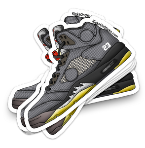 Jordan 5 "Off-White" Sneaker Sticker