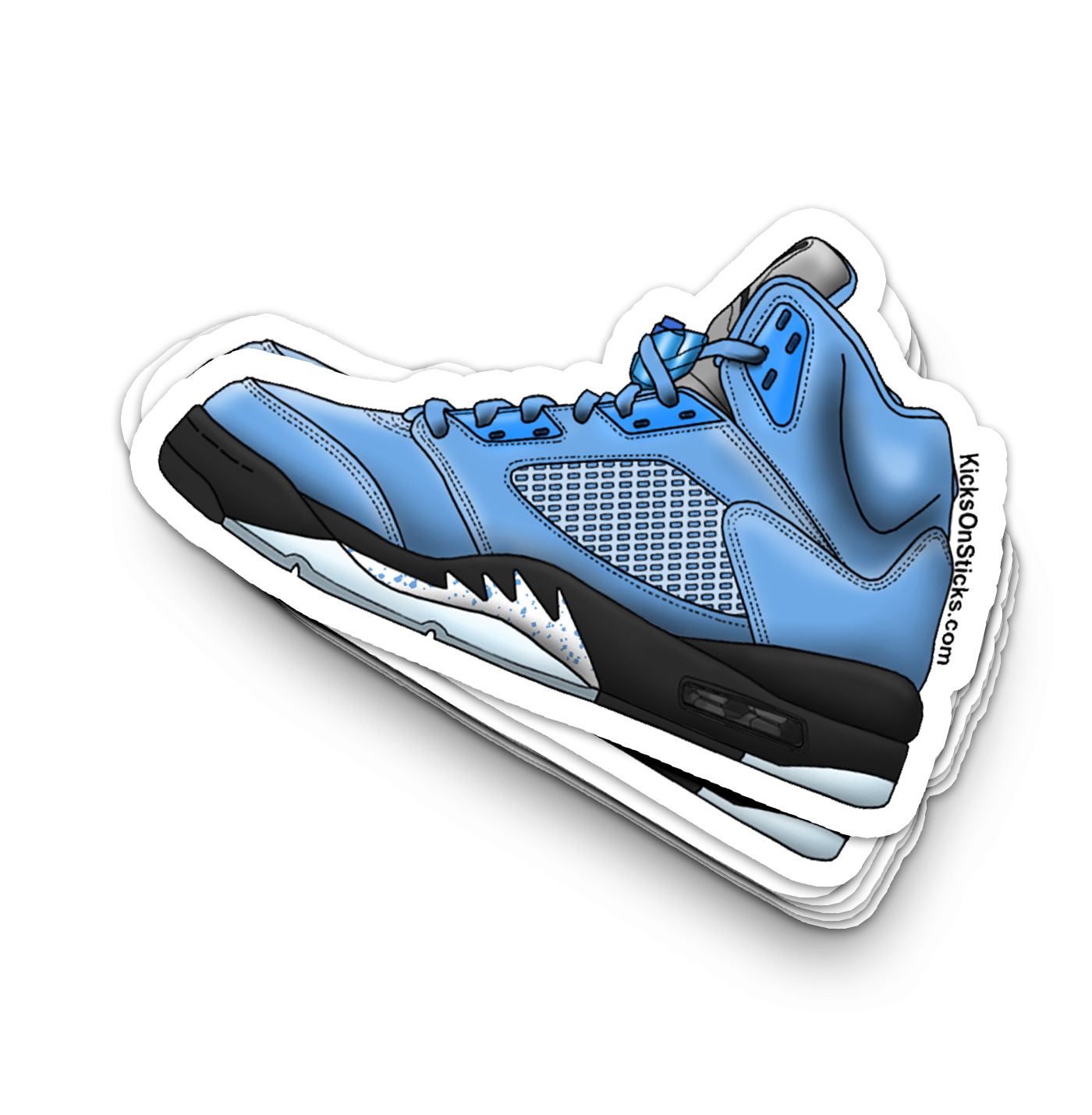Jordan 5 "UNC" Sneaker Sticker