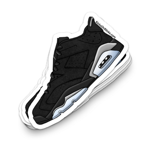 Jordan 6 Low "Chrome" Sneaker Sticker
