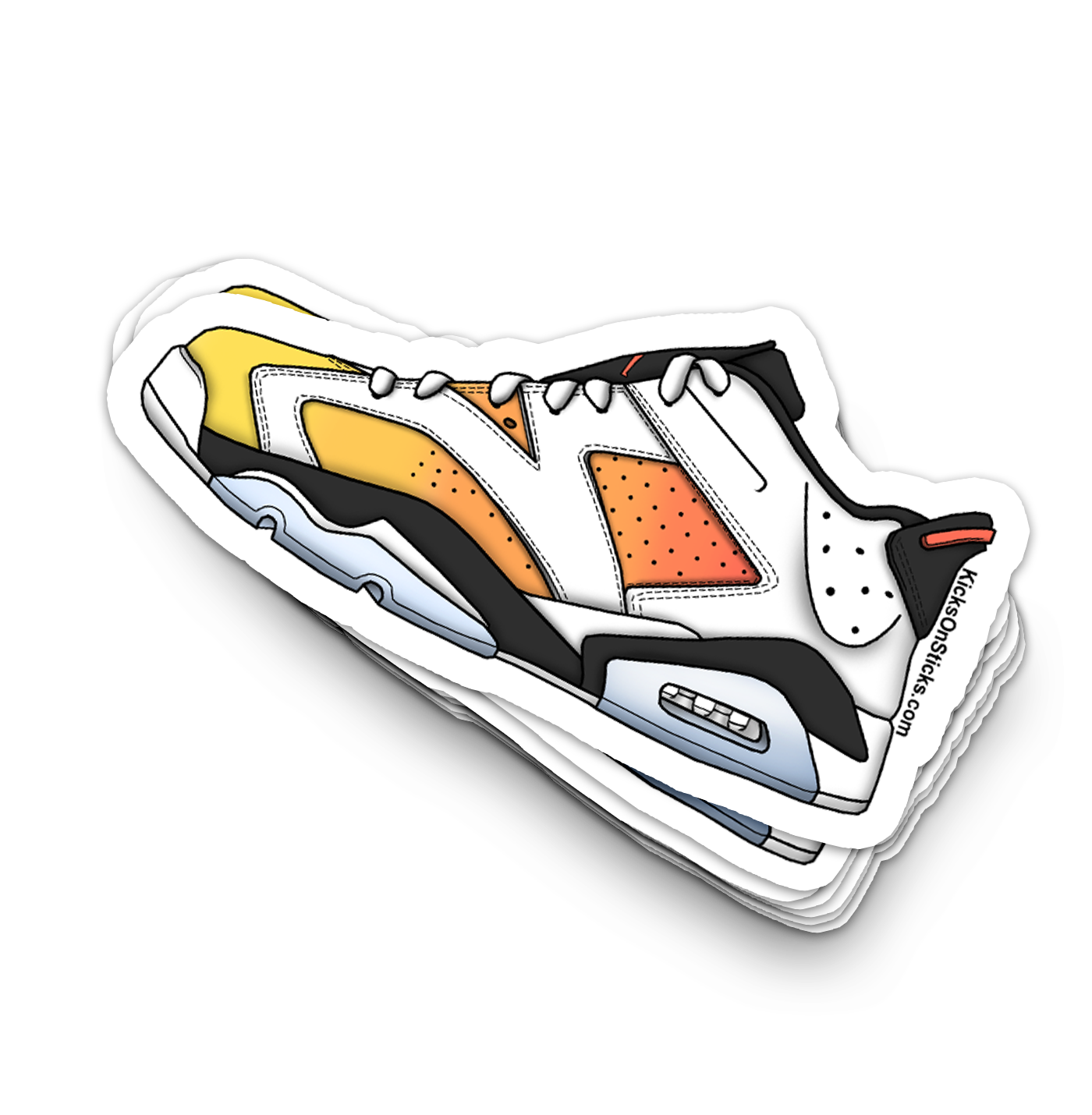 Jordan 6 Low "Gongdan" Sneaker Sticker