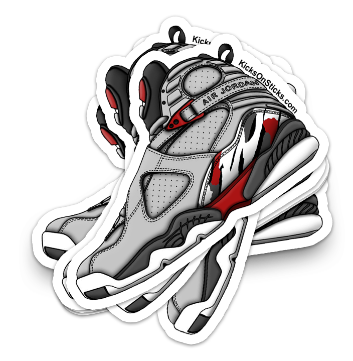 Jordan 8 "Reflections" Sneaker Sticker