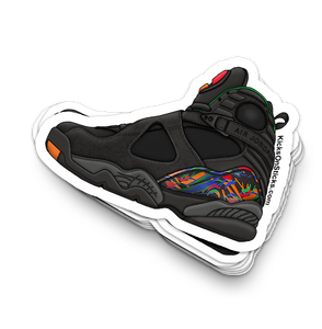 Jordan 8 "Tinker Air Raid" Sneaker Sticker
