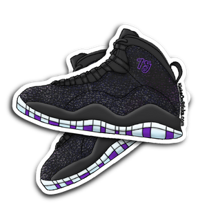 Jordan 10 "Paris" Sneaker Sticker
