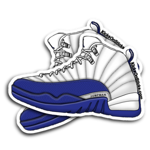 Jordan 12 "French Blue" Sneaker Sticker
