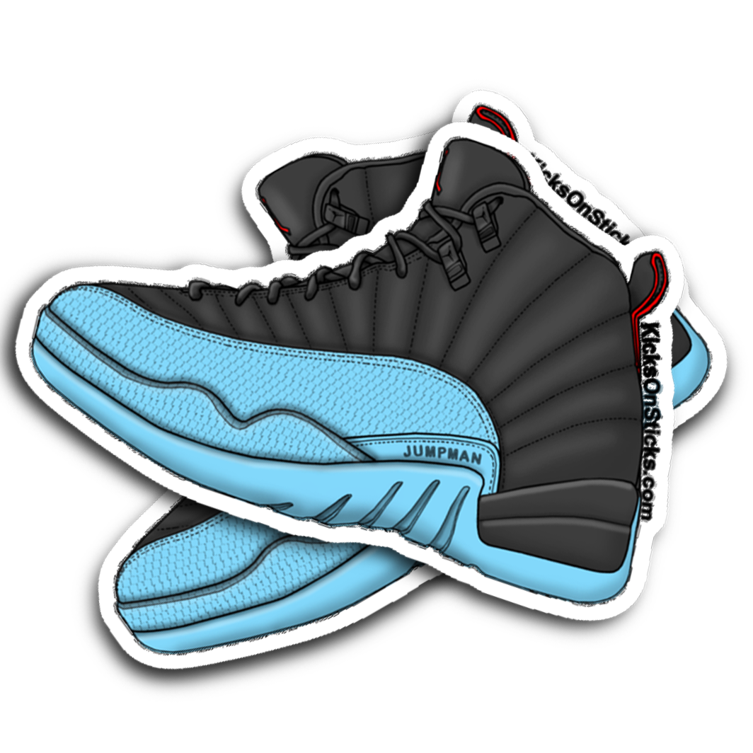 Jordan 12 "Gamma" Sneaker Sticker